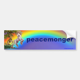 peacemonger autoaufkleber