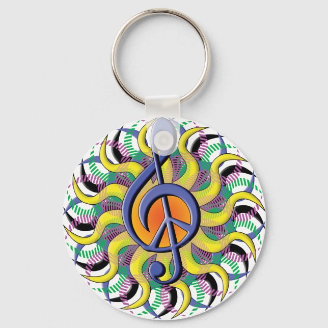 PeaceSun Schlüsselanhänger (Vorderseite)