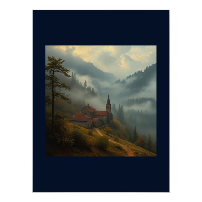 Peacetime Series Canvas Print Poster (Vorderseite)