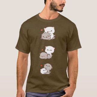Peach and Goma cat T-Shirt