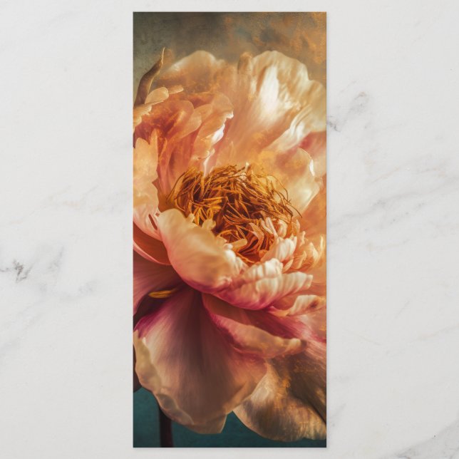 Peach Beauty Menükarte (Vorderseite)