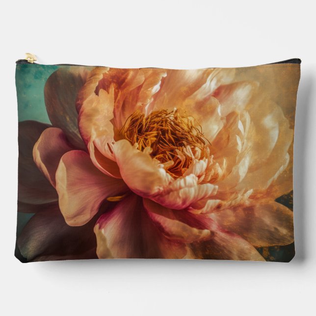 Peach Beauty Zubehörtasche (Vorderseite)