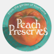 Peach behält Ball Canning Label