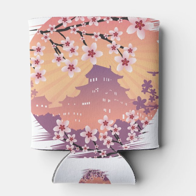 Peach Blossom Dosenkühler (Rückseite)