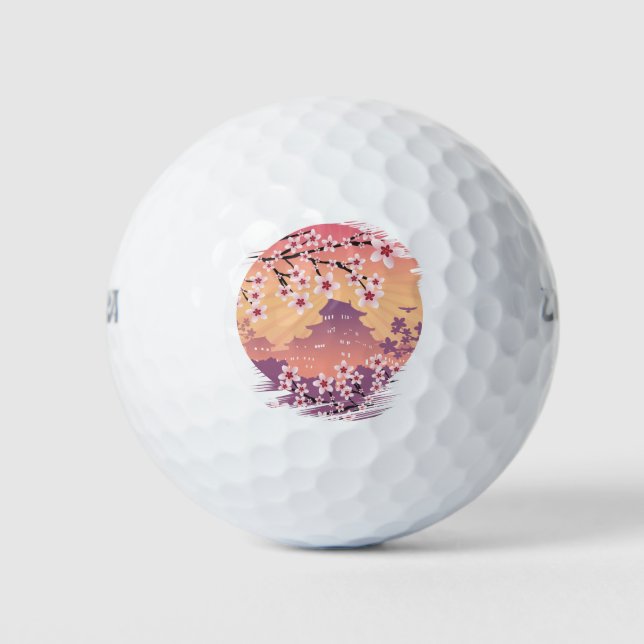 Peach Blossom Golfball (Vorderseite)
