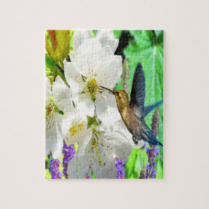 Peach Blossom Hummingbird