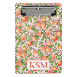 Peach Blossom Zwischenablage Mini Klemmbrett