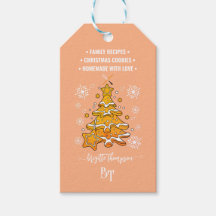Peach Christmas Cookies Schneeflocken Promo QR Cod