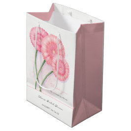 Peach Chrysanthemum Brautparty Mittlere Geschenktüte