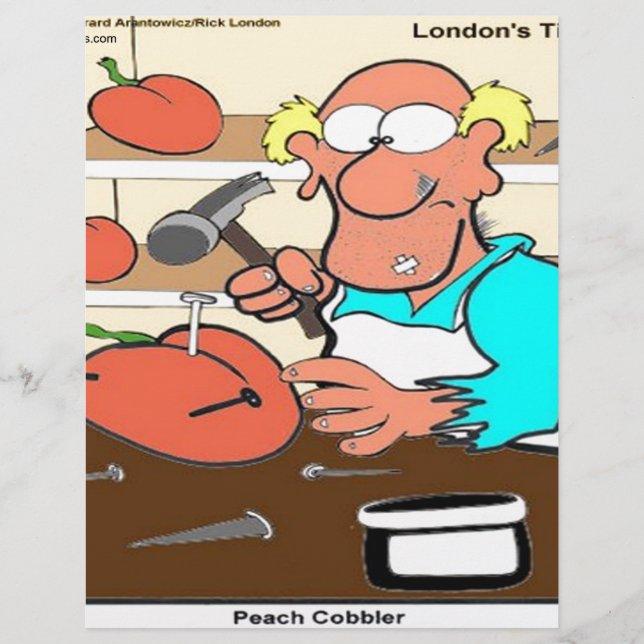 Peach Cobbler Funny LTCartoons (Vorderseite)