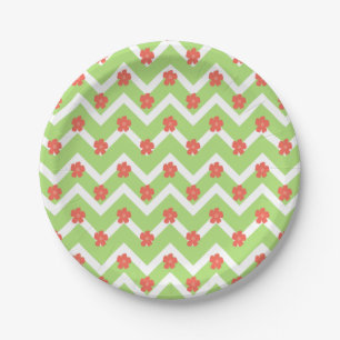Peach Floral Bedspread Pappteller