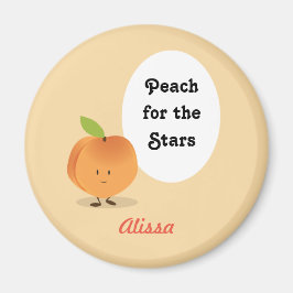 Peach for Stars | Magnet