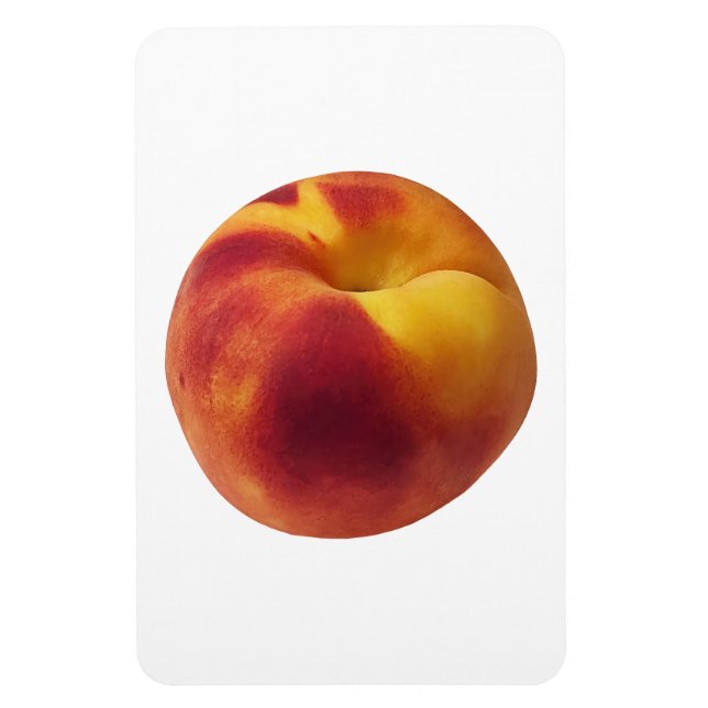 Peach Foto Magnet (Vertikal)