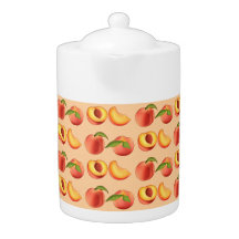 Peach Fruit Muster