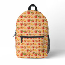Peach Fruit Muster