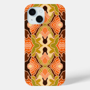 Peach Fuzz Boho Shabby Chic Geometrie Abstrakte Ku Case-Mate iPhone Hülle