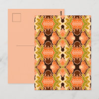 Peach Fuzz Boho Shabby Chic Geometrie Abstrakte Ku
