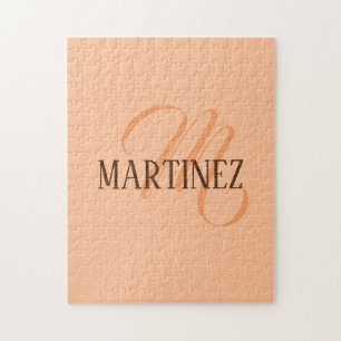 Peach Fuzz Eleganter Personalisierter Name