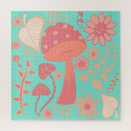 Peach Fuzz Farbe des Jahres Pilze Blumenbeete