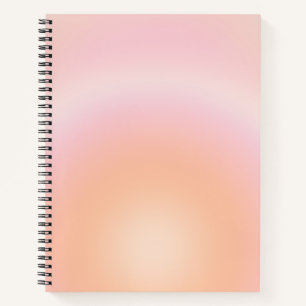 Peach Fuzz Gradient Notizbuch