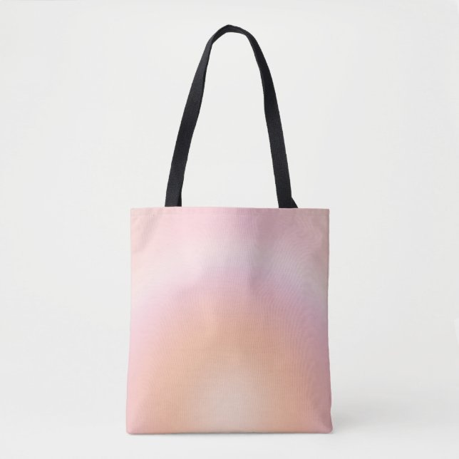 Peach Fuzz Gradient Tasche (Vorderseite)