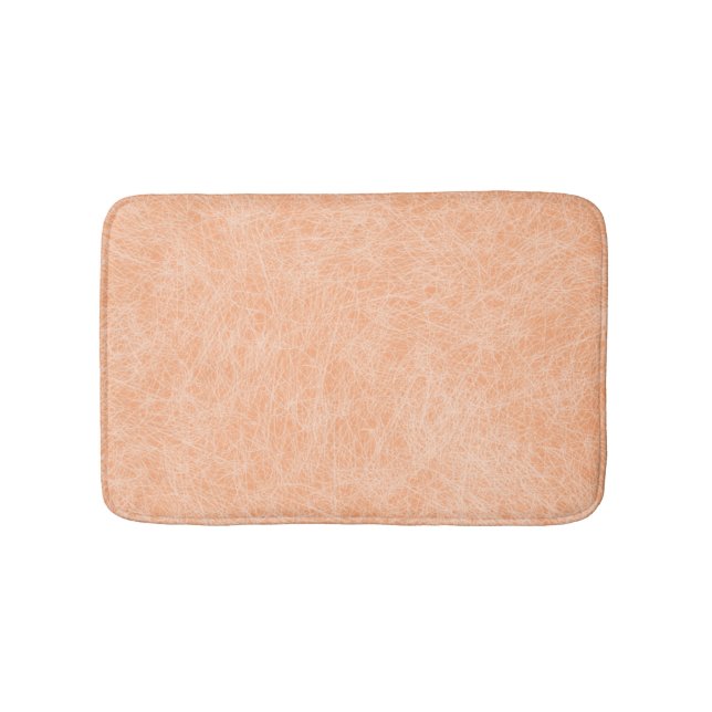 Peach Fuzz Imitats Leather Badematte (Vorderseite)