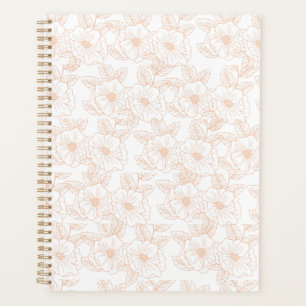 Peach Fuzz Minimaliste Motif de couleurs tendance