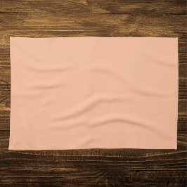 Peach Fuzz Solid Color Geschirrtuch