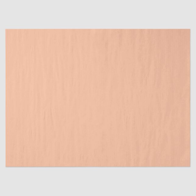 Peach Fuzz Tissue Paper Seidenpapier (Vorderseite)
