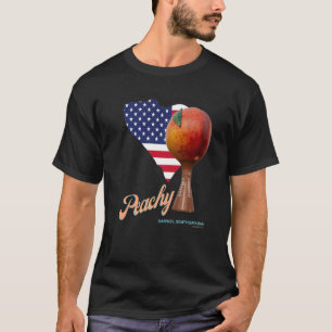 Peach Gaffney Sc South Carolina Festival - Martha  T-Shirt
