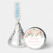 Peach Ivory Floral Brautparty