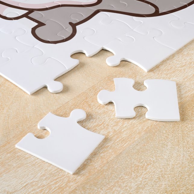 Peach Lots Goma Puzzle (Côté)