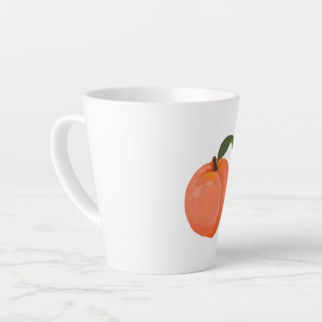 Peach Milchtasse (Linke Ecke)