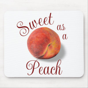 Peach Mouse Pad Mousepad