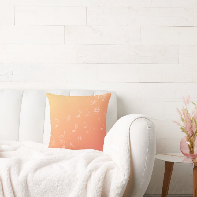 Peach Music Kissen (Liege)