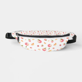 Peach-Muster Bauchtasche