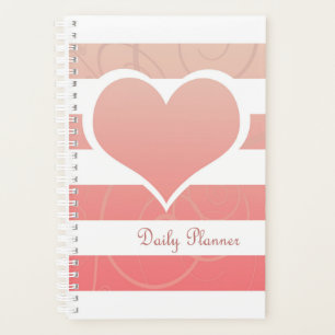 Peach Orange Pastel Heart