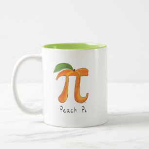 Peach Pi Niedlich Mathematik Pi Tag Kaffee Tasse