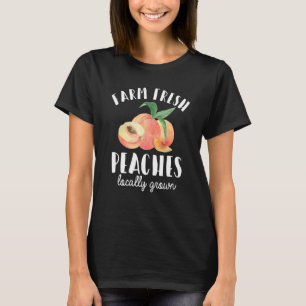 Peach Picking Farm Frische Pfirsiche Bauer Matchin T-Shirt