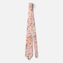 Peach Pink Brown Mosaik