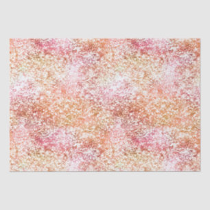 Peach Pink Unicorn Dream Glitzer Seidenpapier