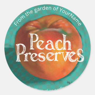 Peach Preserve Ball Canning Étiquette