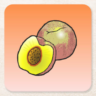 Peach Pullboard Untersetzer