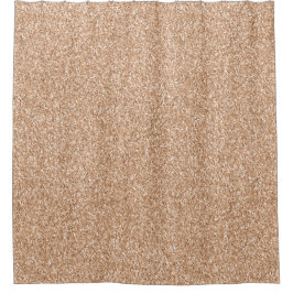 Peach Rose Gold Blush Glitzer Glitz Duschvorhang