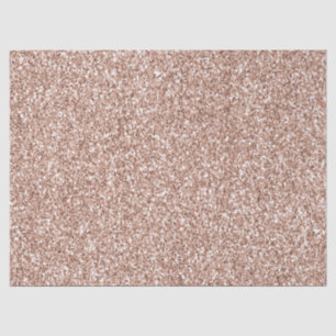 Peach Rose Gold Luxe Glitzer Seidenpapier