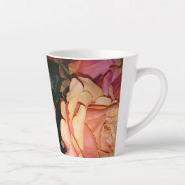Peach-Rose Latte Tasse