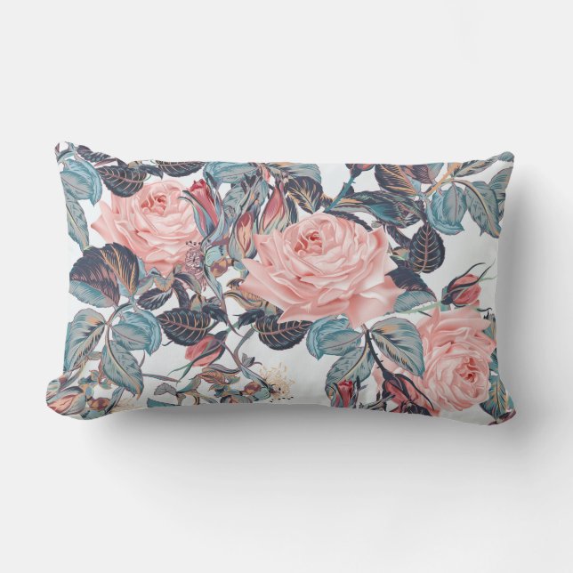 Peach-Rose Lendenkissen (Vorderseite)