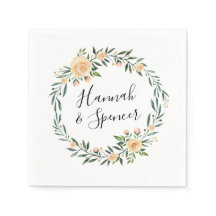 Peach-Rose | Personalisierte Hochzeit