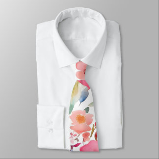 Peach & Rosen Aquarellnecktie Krawatte