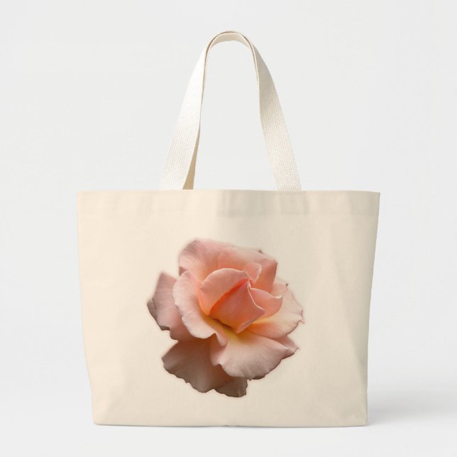 Peach RoseTote Sac Rose sauvage Sacs fourre-tout d (Devant)